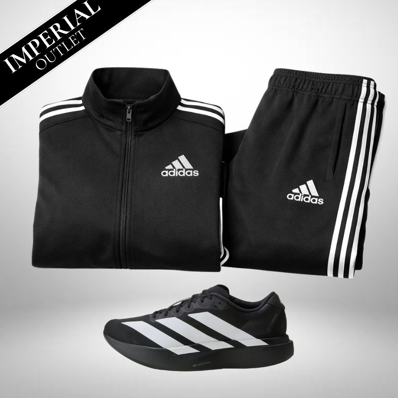 Adidas Set: Hoodie + Hose – Gratis Adidas Adizero Evo Schuhe