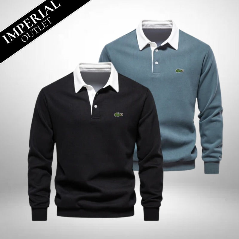 Lacoste Set: Eleganter Herrenpullover – 1 kaufen, 2 erhalten