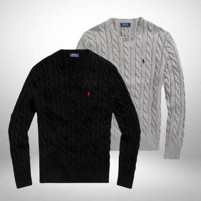 Set 2 Ralph Lauren Pullover aus Strick – Klassisch und Bequem